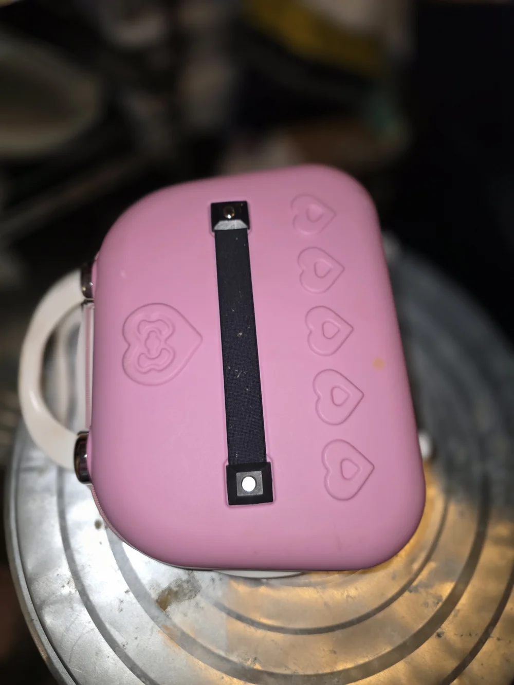Hello Kitty Pink Silicone Carrying Case - Women Bags